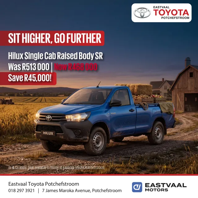 Hilux Single Cab Raised Body SR