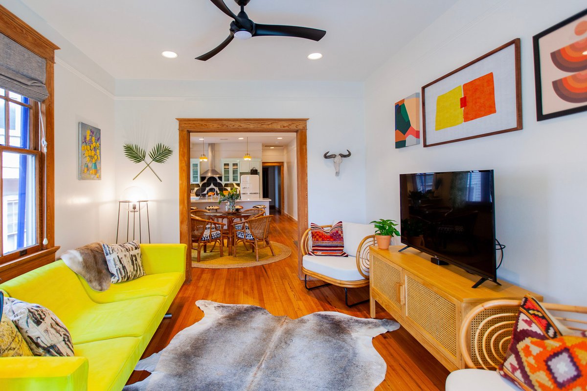 Renovated Uptown Cottage in Walkable Neighborhood