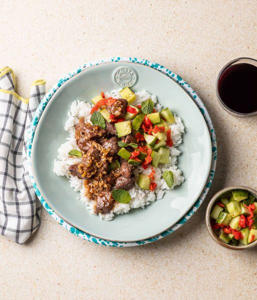 Photo of Lemongrass Ostrich Bowl