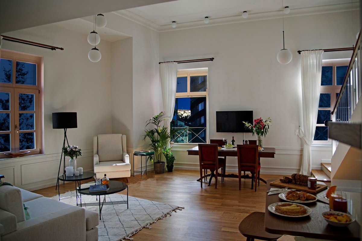 Notos | 3BDR Suite Acropolis View | 4 Streets