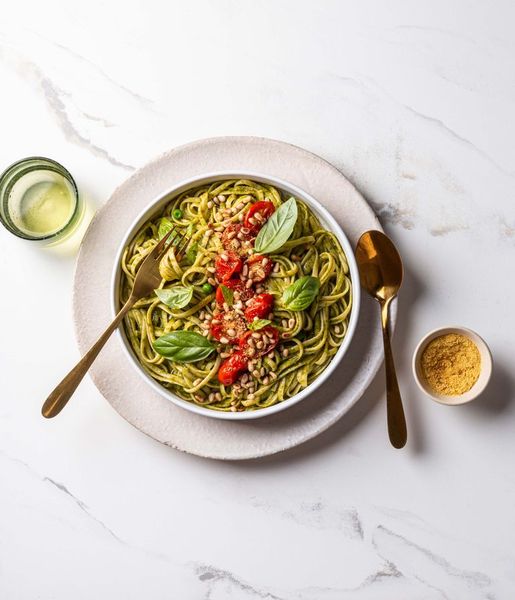 Photo of Silky Green Linguine