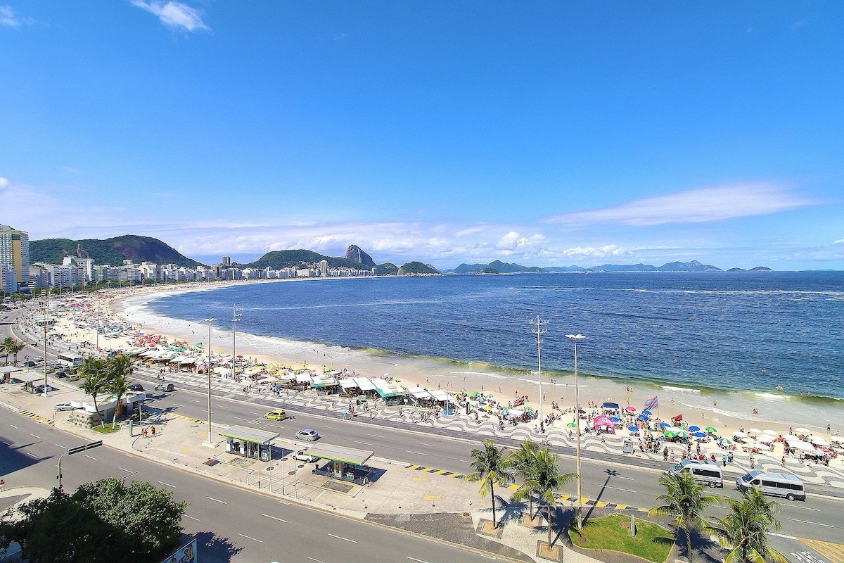 Panoramic view of Copacabana beach gallery image 4