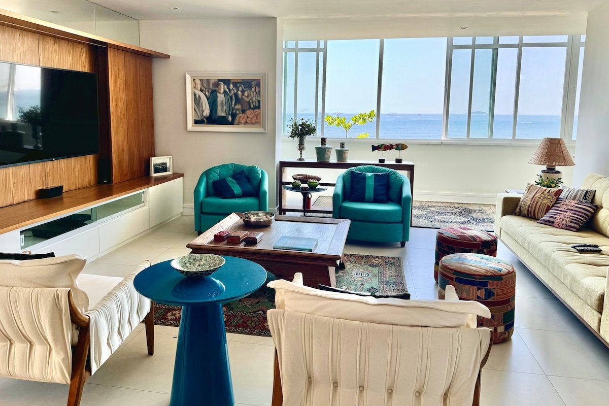 Apartamento com linda vista da praia de Copacabana gallery image 2