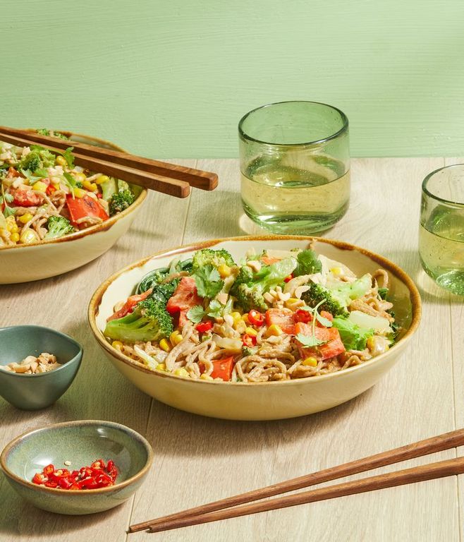 Photo of Veggie Satay Noodles