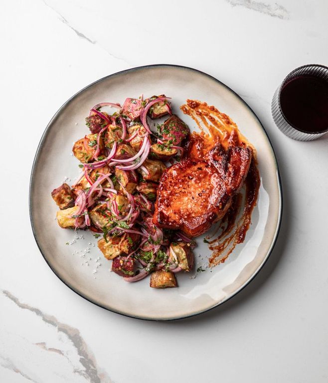 Photo of Gochujang-glazed Pork Kassler