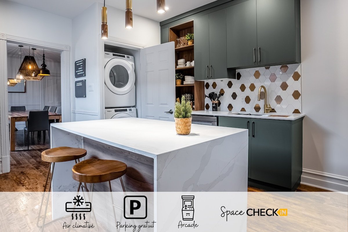 The Zena Fusion |2 parkings |Workdesks |Arcade |AC gallery image 4