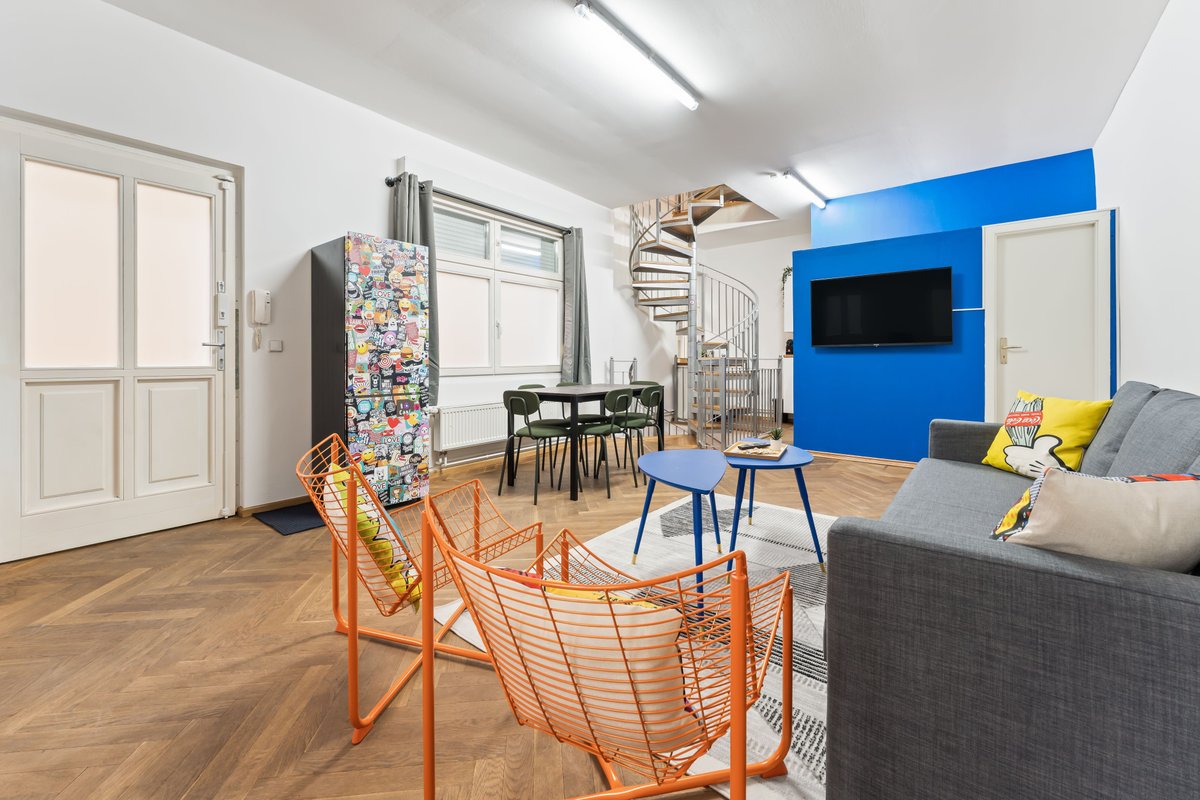 Maisonette, Kreuzberg, Oranienkiez, 9 Personen