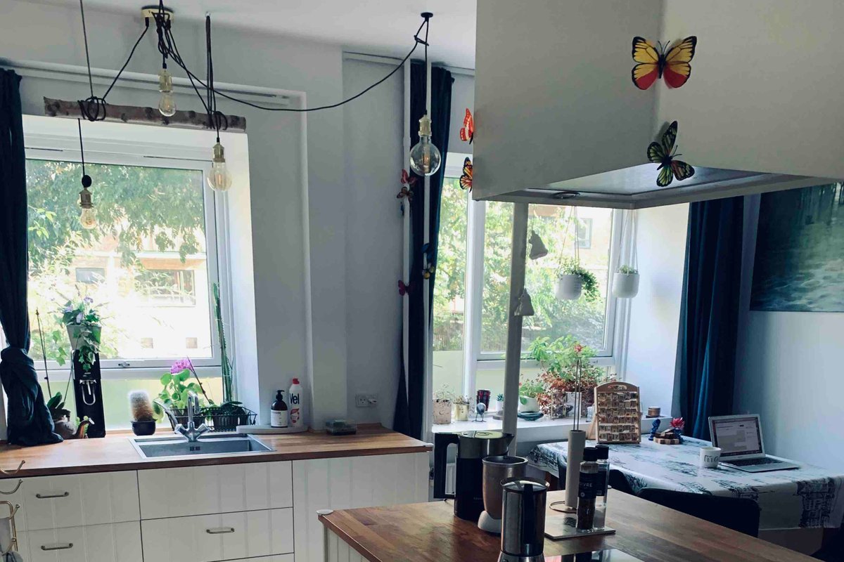 Skøn lejlighed i stuen