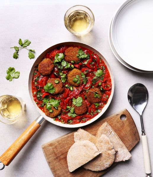 Photo of VEGAN FALAFEL SHAKSHUKA