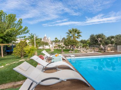 Trullo Suenn – private pool – plays for babies