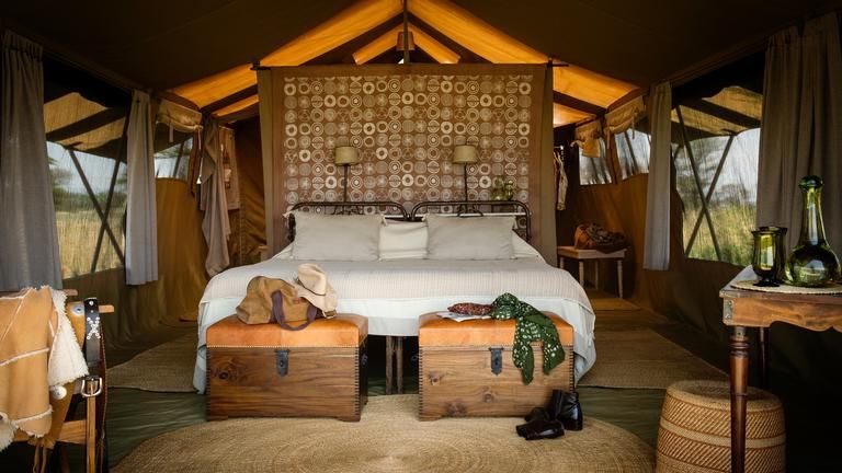 Serengeti Safari Camp West Meru-style en-suite tents