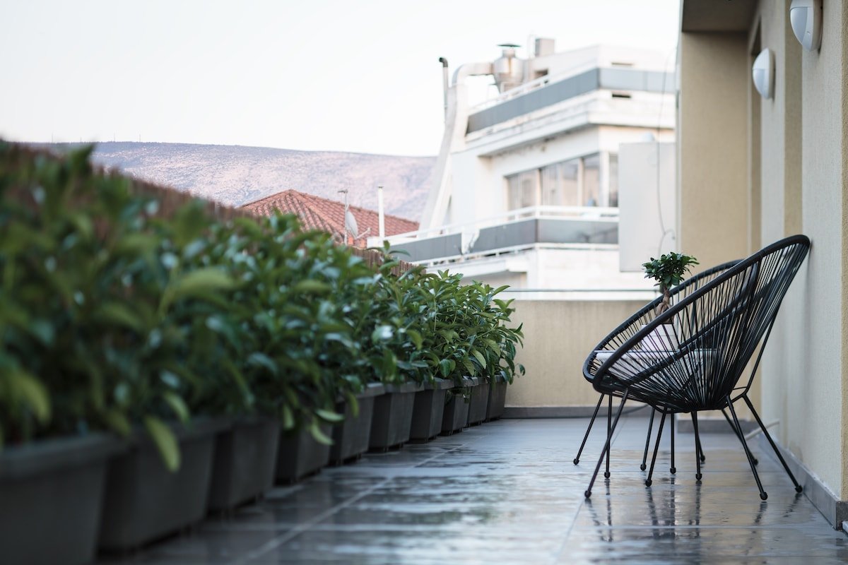 ★ Acropolis Outlook -Huge balcony & stunning view★ gallery image 4