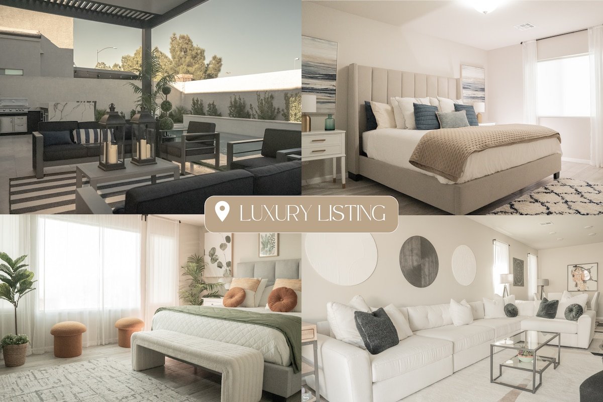 Luxury Oasis – Heated Pool – 10 mins From Strip! gallery image 2