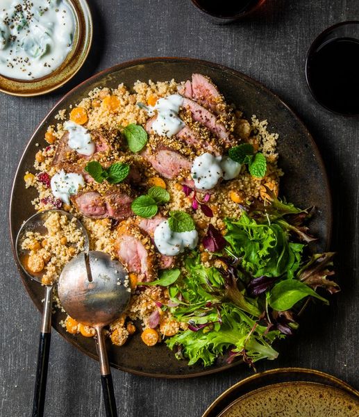 Photo of Dukkah Lamb & Gooseberry Couscous