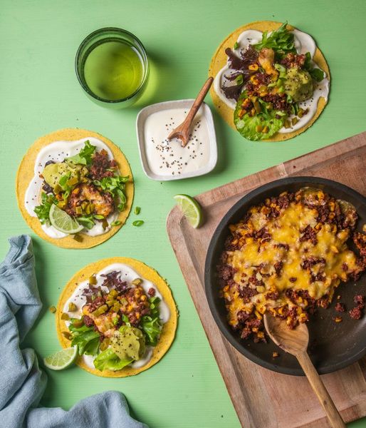 Photo of Mexican Veggie Mince Tacos