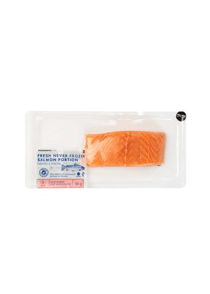 Photo of Fresh Never Frozen Salmon Portion 150 g