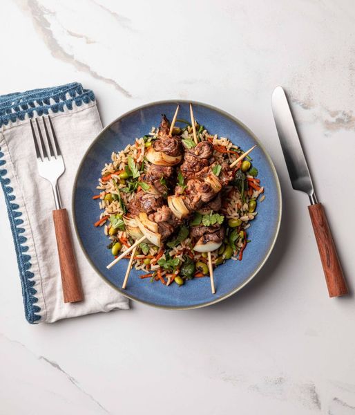 Photo of Zingy Teriyaki Beef Skewers