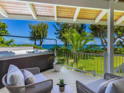 Beachfront Haena home with A/C – Near Tunnels Beac