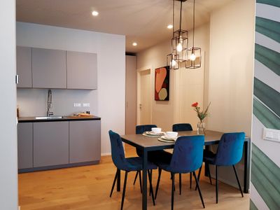 Family apartment center Bergamo