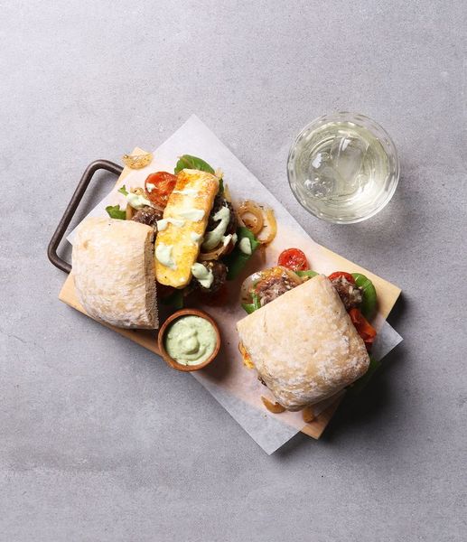 Photo of LAMB & HALLOUMI      CIABATTINI