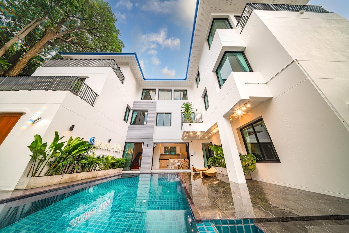 曼谷市中心｜豪华独栋泳池别墅7卧｜BTs Phrom Phong | Emquartier｜Nana gallery image 3