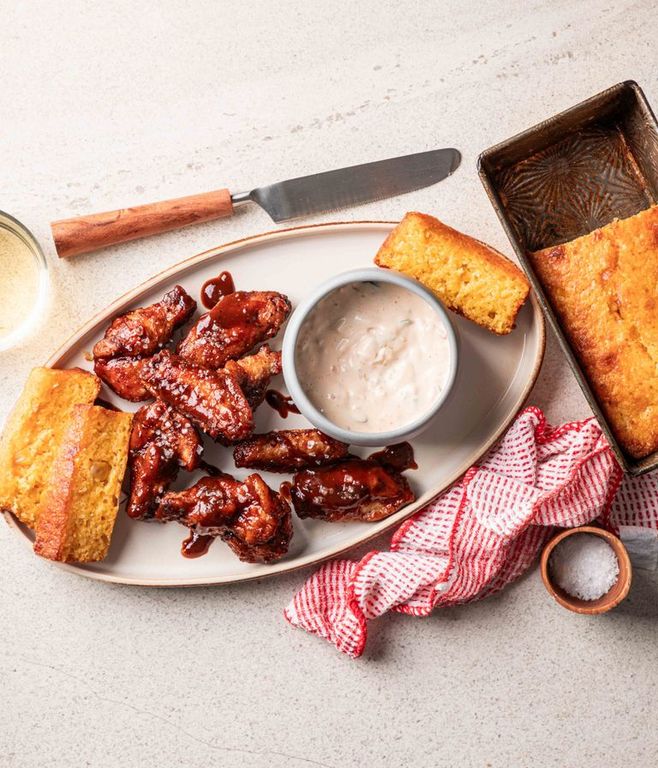 Photo of Kimchi Ranch Dressing & Chicken Wings