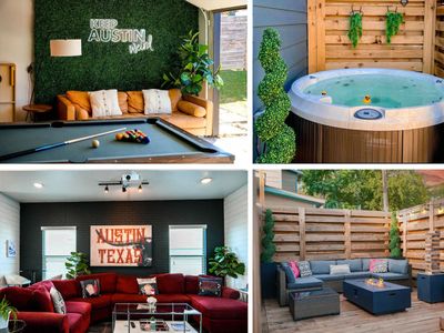 Fun Lux 10 Bed Home • Xmas Tree • Hot Tub • Games