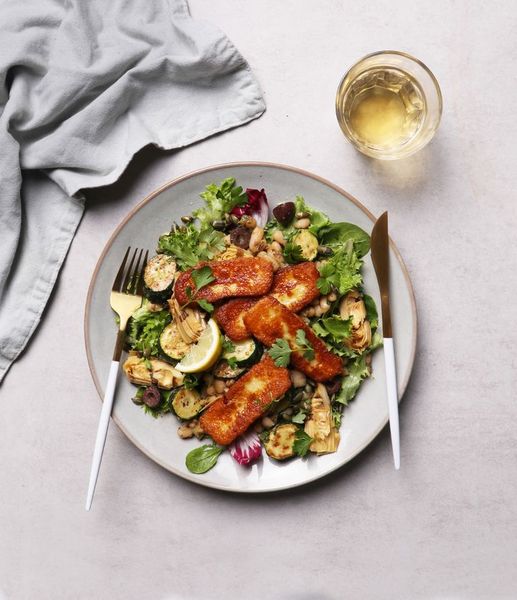 Photo of DREAMY HALLOUMI SALAD