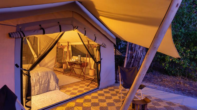 Exterior Tent - Camp Maru