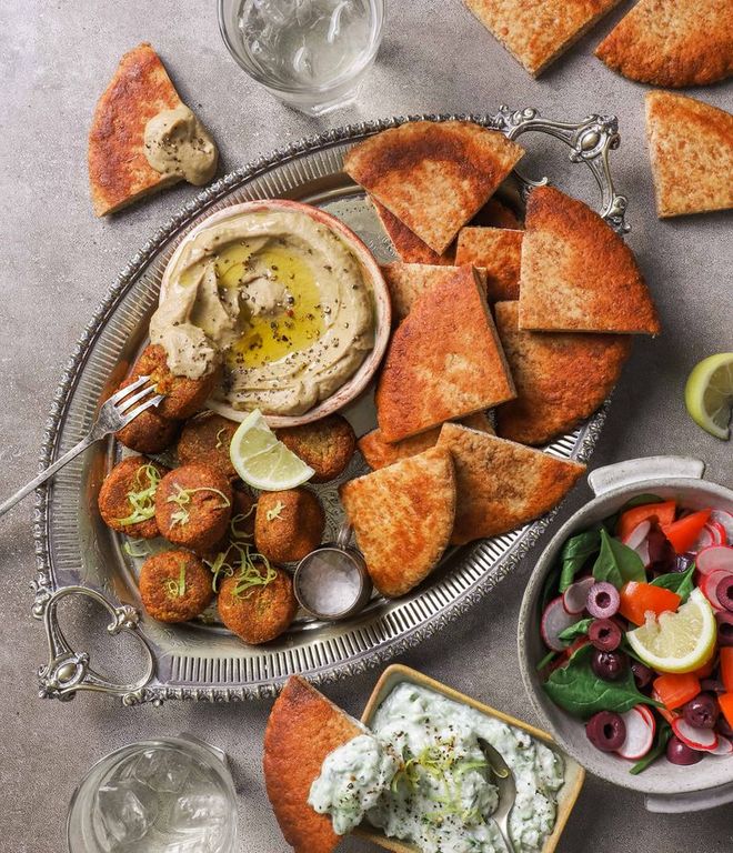 Photo of Vibrant Veggie Mezze Platter