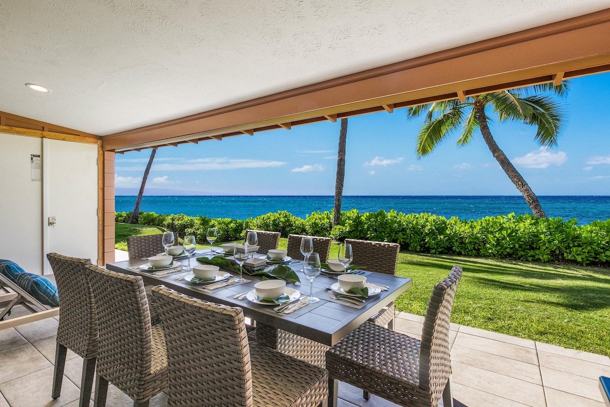 176-4 Oceanfront Puamana Townhome newly remodeled! gallery image 3