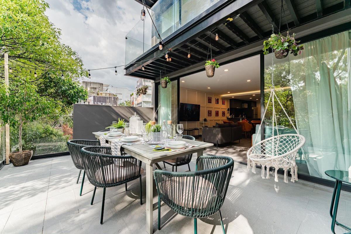 Modern 2BR Condesa w/ Private Balcony/Gym/Rooftop gallery image 2