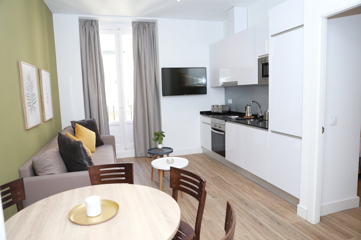 Apartamento de dos dormitorios exterior para 6 p.