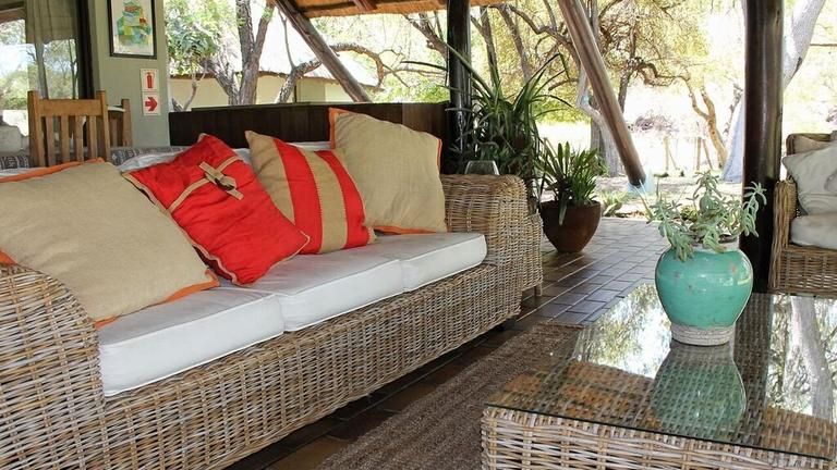 Outdoor Terrace - Outdoor Terrace with a gas braai and informal dining area