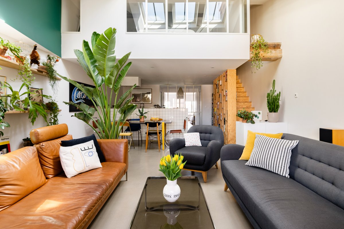 Duplex 120 sqm – View of the river – Presqu’île