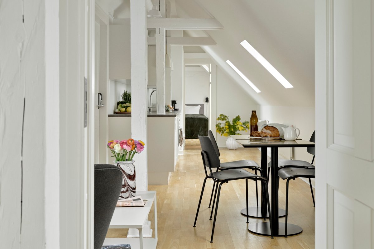 Spacious Attic Apartment for 5