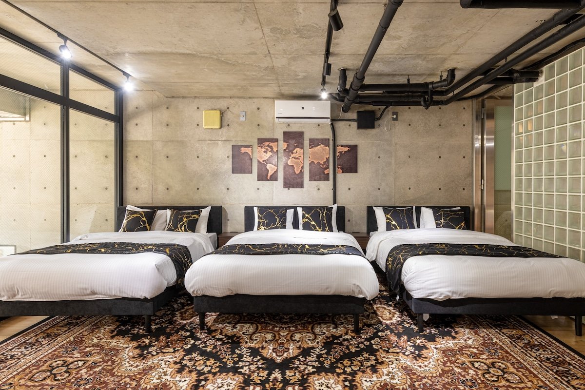 10min walk to Shibuya, 250㎡, 5Room, 10Bed gallery image 4