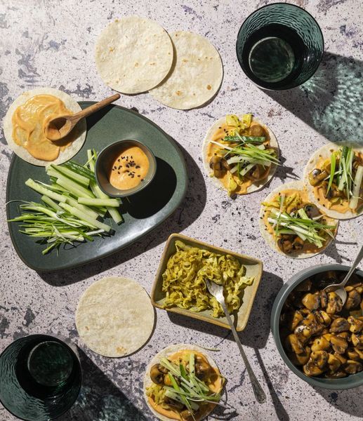 Photo of Peking Veggie Pancakes