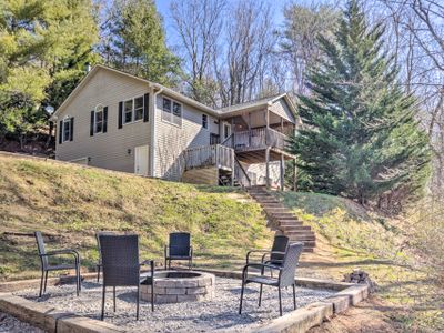 Bright Asheville Retreat with Hot Tub & Decks!