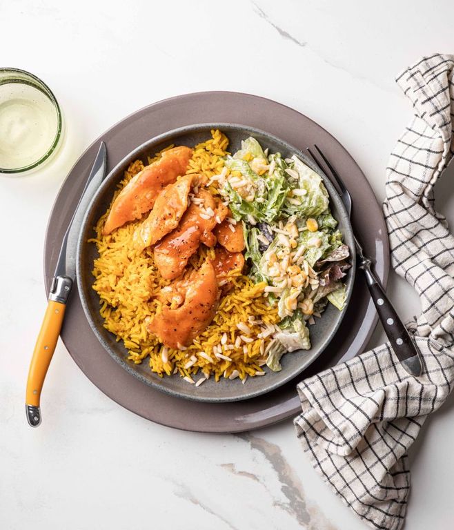Photo of Peri-peri Chicken & Turmeric Rice