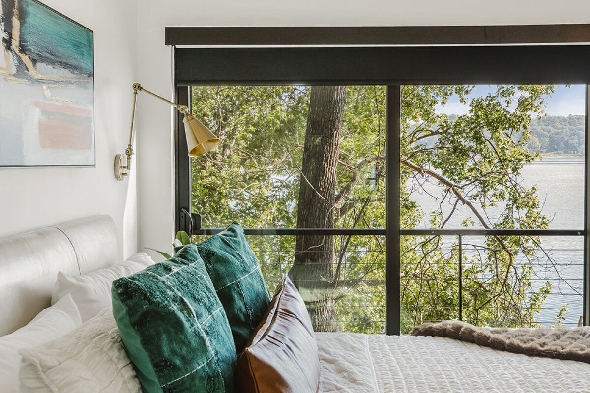 Modern Home with private beach on St Croix River gallery image 3