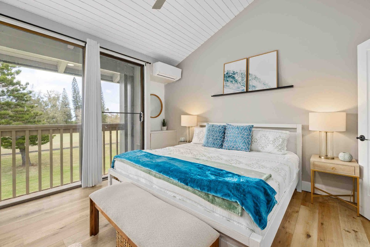 Luxe Turtle Bay Condo | Walk-Out Golf & Hot Tub