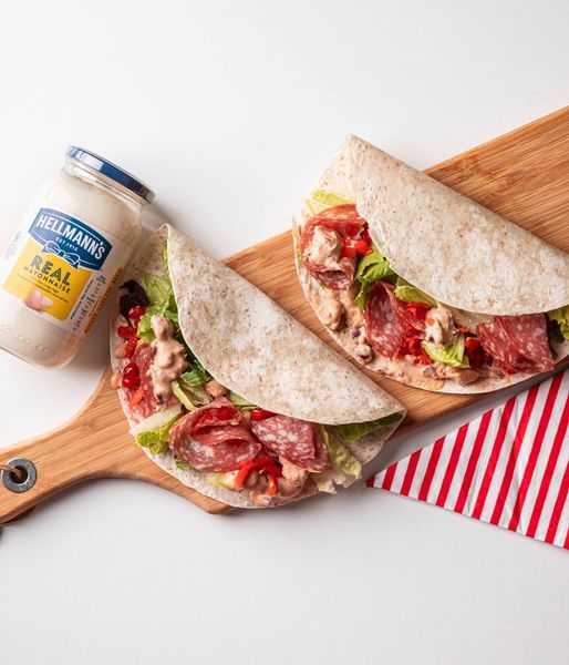 Photo of Hellmann’s Spanish Chorizo Wrap