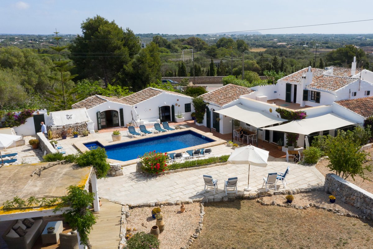splendide casa de campo 10 pax, 5 suites/ piscine