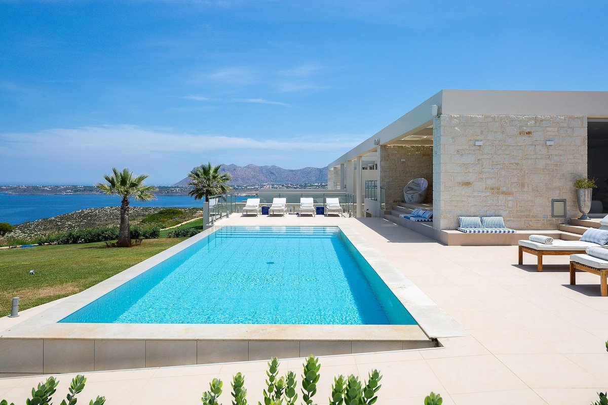 Villa Elias, Stunning Seaviews, Heated Pool gallery image 3