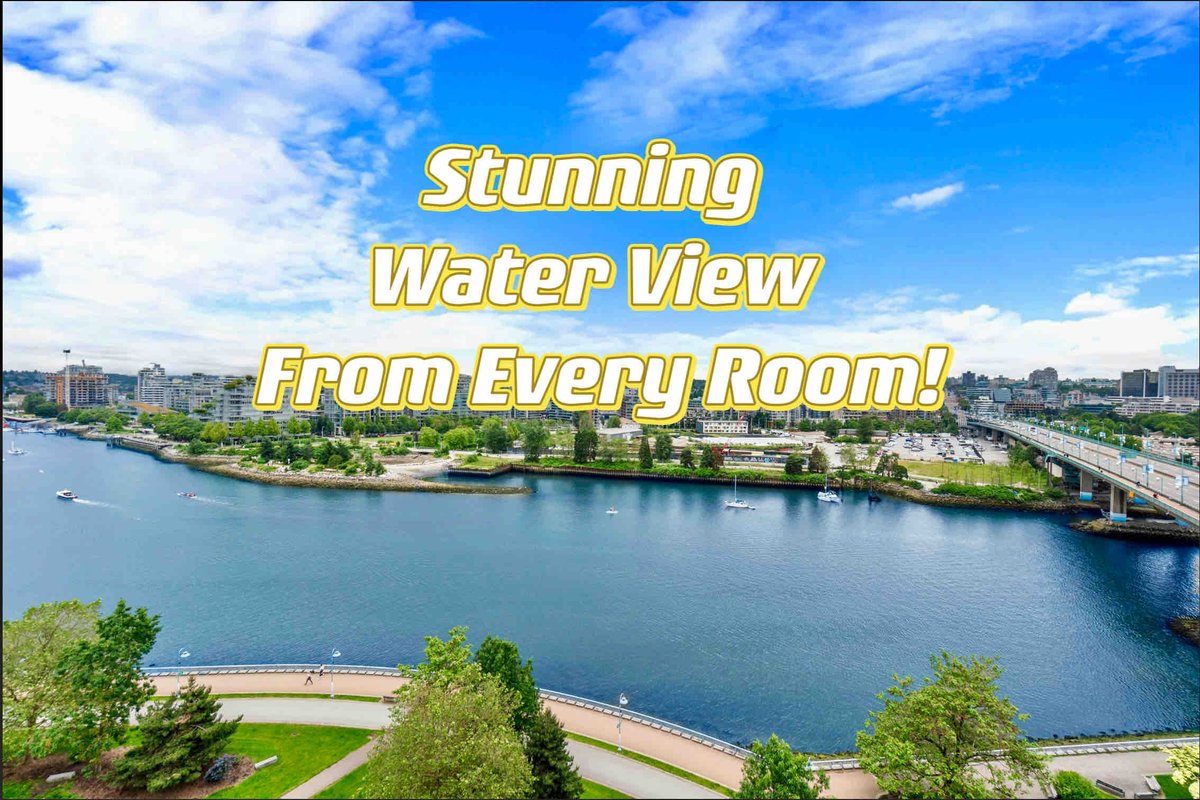 WaterFront 1200sqft Getaway Amazing Water View!