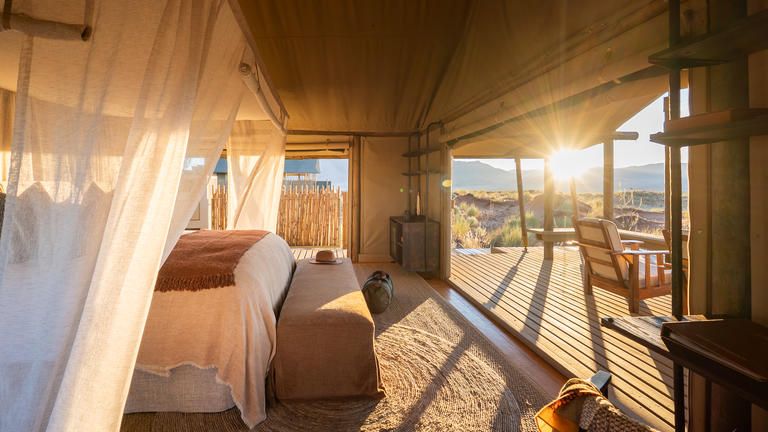 Wolwedans Dune Camp Tented Rooms