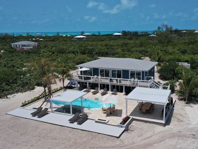 Runaway with pool, pickleball, and private beach