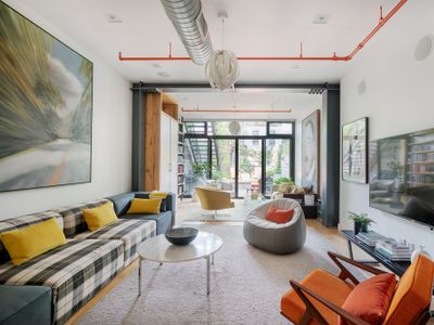 Summer NYC Brownstone