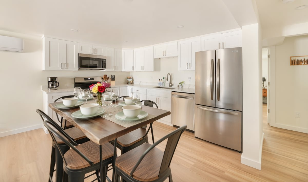 Forest retreat near creek w/ fire pit gallery image 3